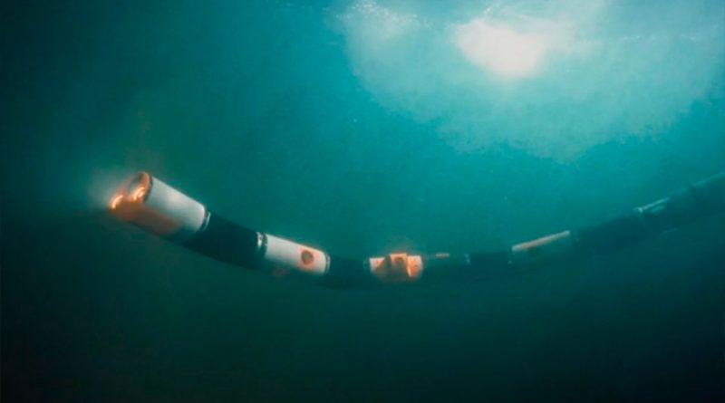 Conoce a Eelume, la “robot serpiente” de Noruega que vigila los mares