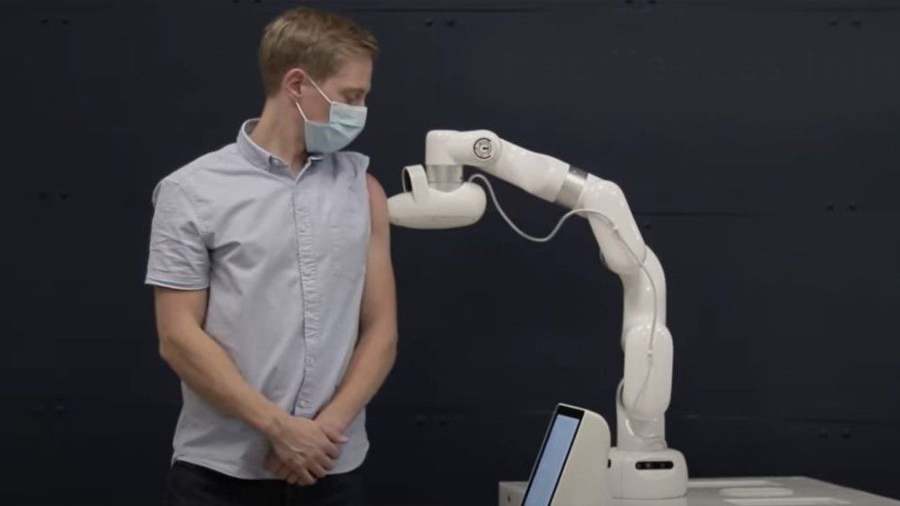 Cobi, el primer robot capaz de administrar vacunas de forma autónoma y sin agujas