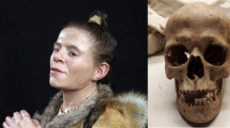 Reconstruyen el rostro de una mujer que vivió en la Edad de Piedra gracias a sus restos óseos