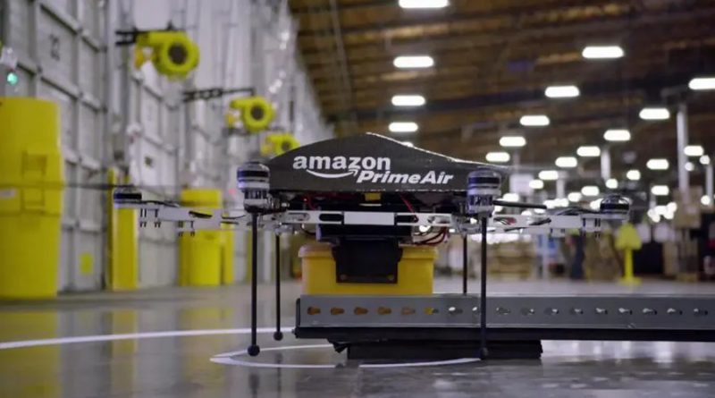 Al menos ocho drones de entrega de Amazon se han caído en el último año