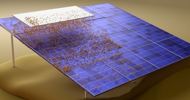 Tecnología electroestática mantiene los paneles solares libres de polvo
