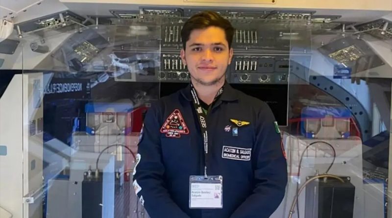 Joven mexicano es elegido por la NASA para convertirse en educador del espacio