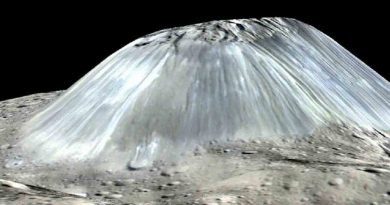 Identifican volcanes de hielo gigantes en Plutón