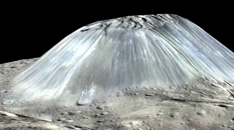 Identifican volcanes de hielo gigantes en Plutón