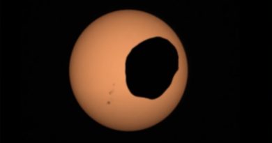 Perseverance capta impresionante video de un eclipse solar en Marte