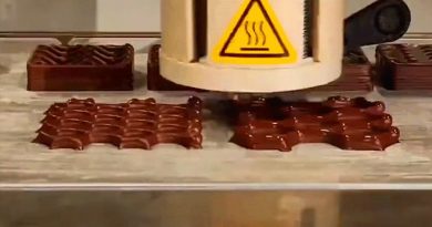 Los científicos crean un chocolate más crujiente usando impresoras 3D