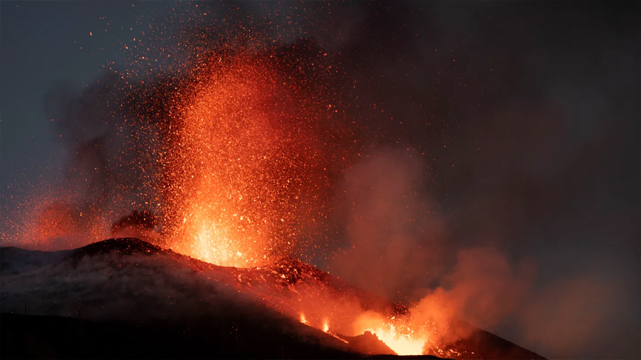Así reaprovechan los científicos la lava del volcán de La Palma