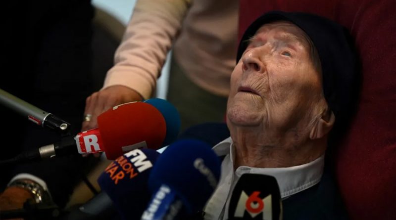 Con 118 años, la francesa Sor André es la persona de mayor edad en el mundo