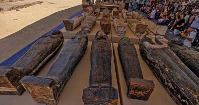 Gigantesco descubrimiento en Egipto: 250 sarcófagos y 150 estatuas