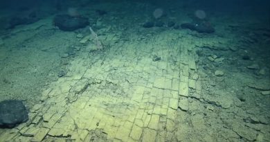 Descubren el “camino a la Atlántida” a 600 metros de profundidad en el Océano Pacífico
