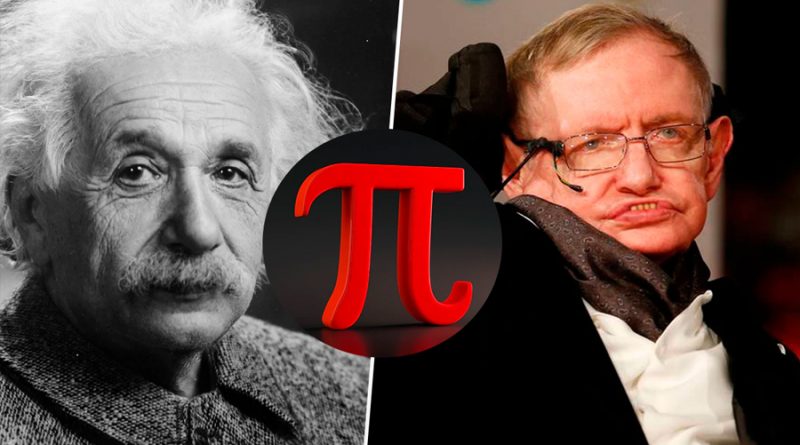 Cómo el número Pi conecta el nacimiento de Albert Einstein con la muerte de Stephen Hawking