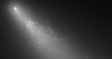 Un cometa destrozado puede deparar una gran lluvia de meteoros este mes