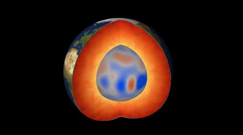 Satélites detectan ondas magnéticas periódicas en el núcleo terrestre