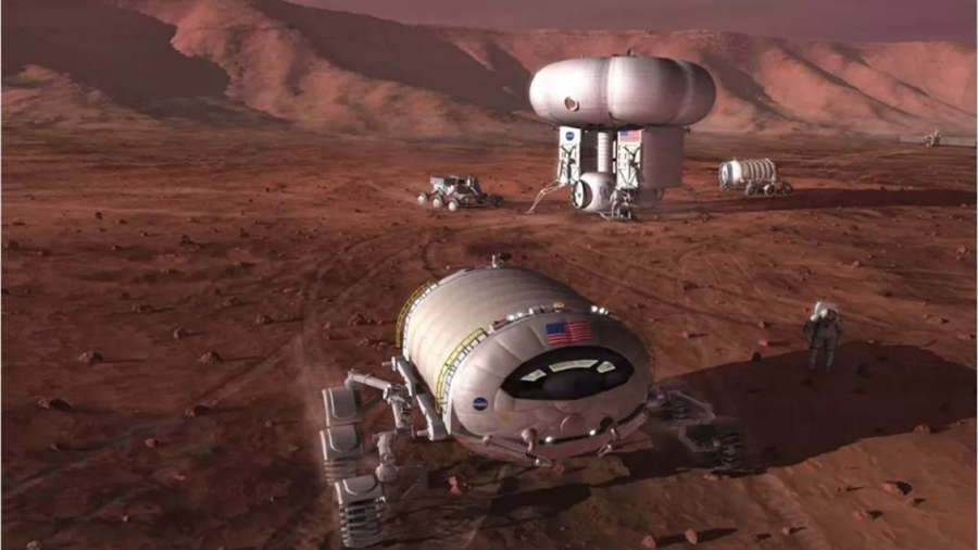 Dos astronautas visitarían Marte durante un mes a partir de 2030