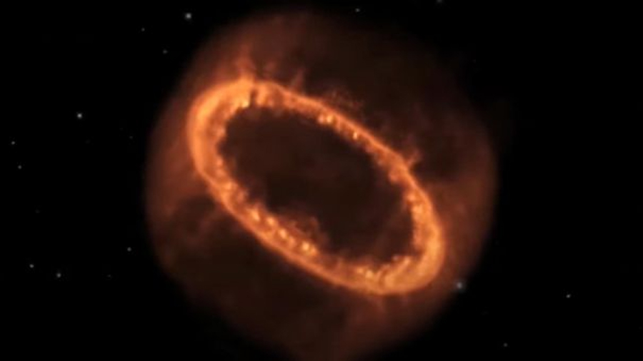Astrónomos descubren un misterioso anillo circular en el espacio