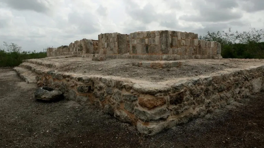 Arqueólogos mexicanos descubren antigua ciudad maya en una construcción
