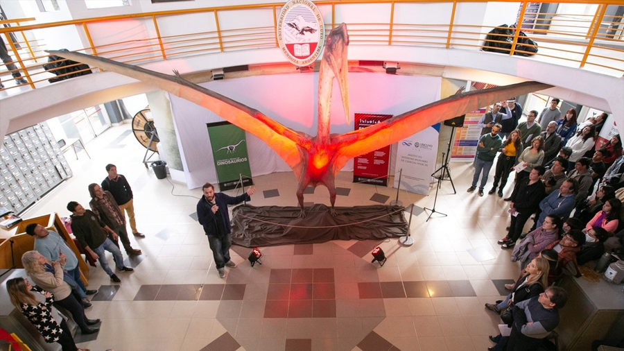 Develan en los Andes argentinos uno de los mayores reptiles voladores: 'El dragón de la muerte'