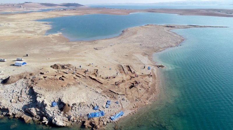 La sequía revela una ciudad de hace 3,400 años en el río Tigris