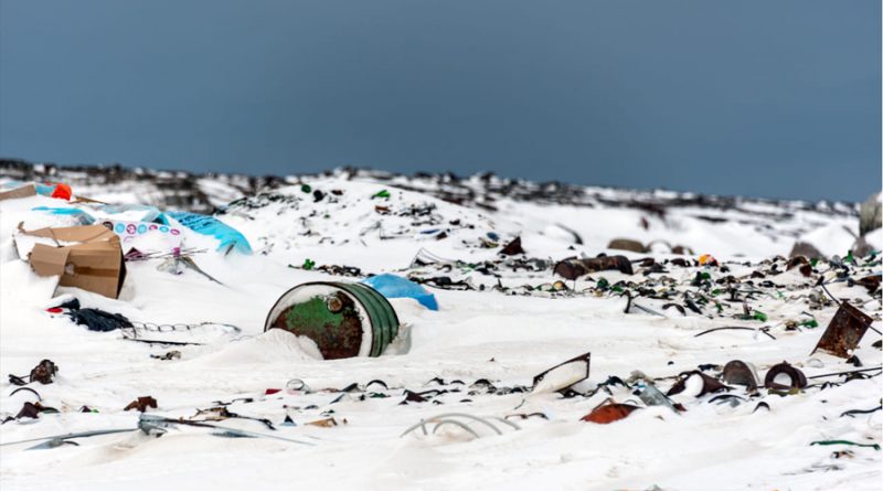 Detectan microplásticos en nieve antártica recién caída, por primera vez
