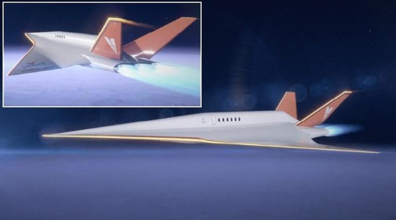 Stargazer un avión hipersónico que promete viajar de Los Ángeles a Tokio en 60 minutos