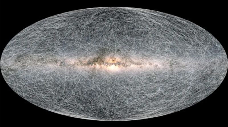 El mapa de la Vía Láctea más detallado refleja terremotos estelares masivos