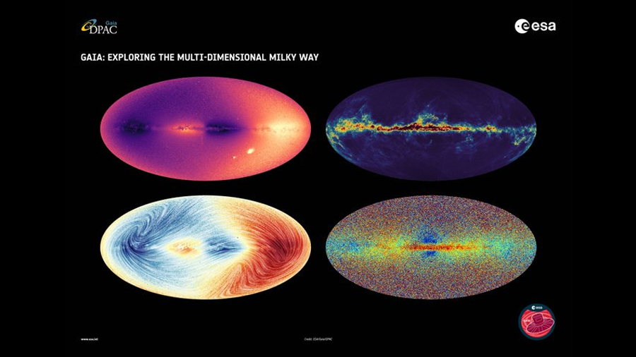 Misión Gaia: lo que revela el nuevo mapa más completo de la Vía Láctea