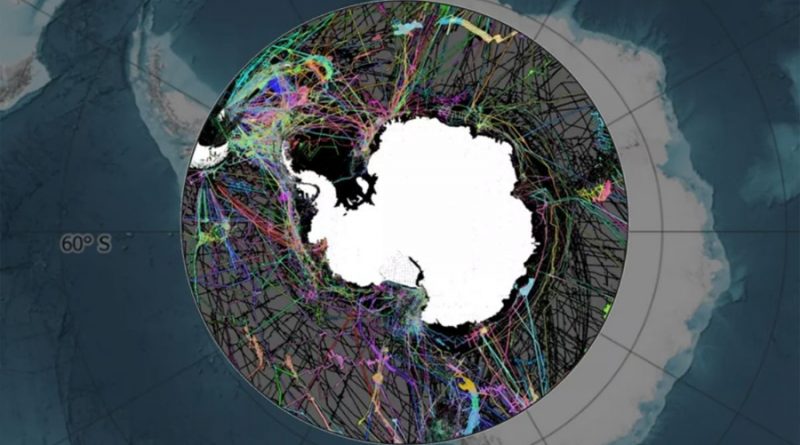 Diseñado el primer mapa del nuevo punto más profundo del Océano Austral