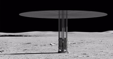 La NASA selecciona tres proyectos de reactor nuclear para la Luna