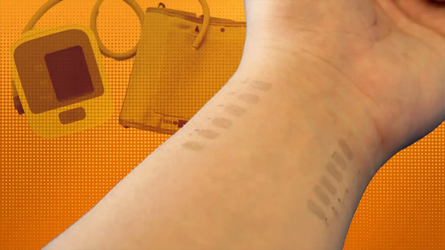 El tatuaje electrónico que sustituirá a los relojes inteligentes: así mide la presión arterial