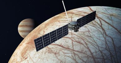 Mapean residuos de azufre en la luna helada Europa de Júpiter