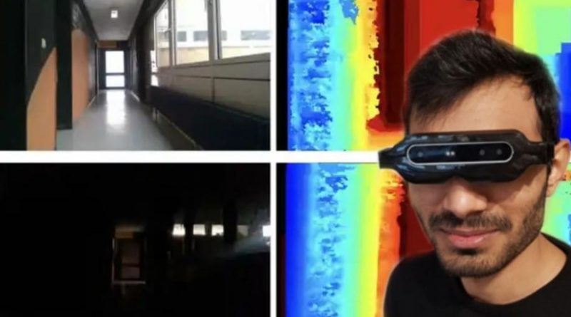Crean unas gafas con impresión 3D para personas ciegas que detectan los obstáculos a distancia