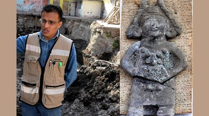 Descubren sepulcros de cuatro niños aztecas en el centro de la CDMX