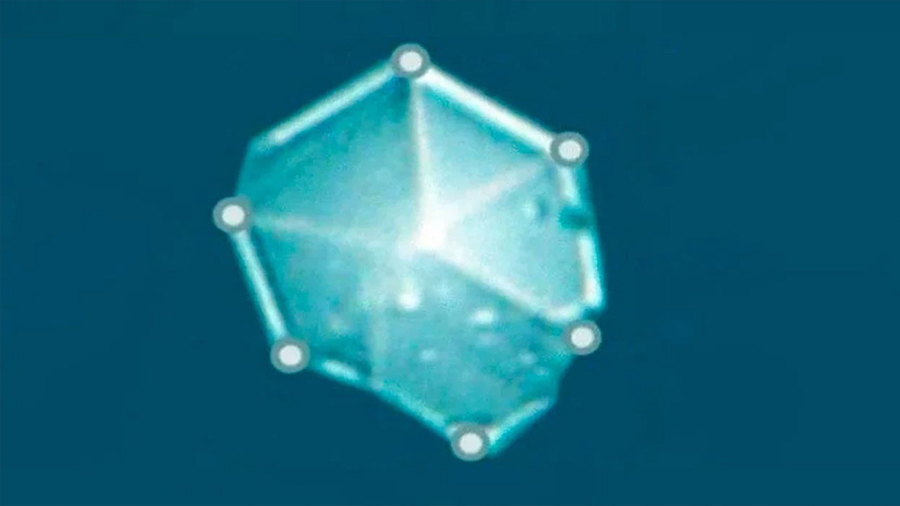 Encuentran cristales nunca antes vistos en restos de meteorito