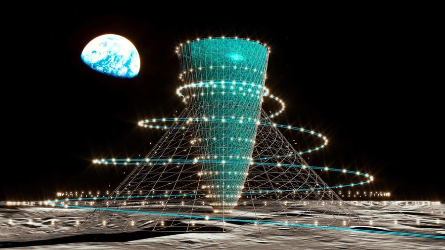 Instalaciones de gravedad artificial que albergarán humanos en la Luna y Marte, son sorprendentes