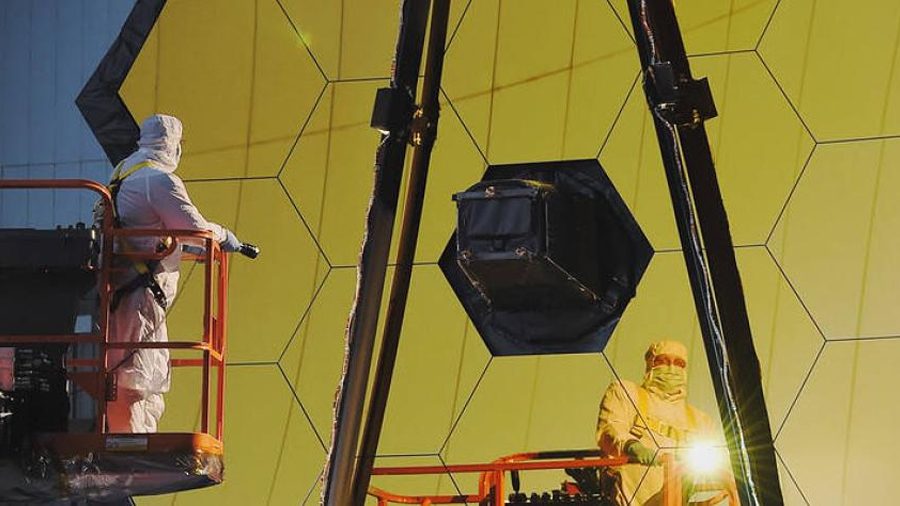 James Webb: el telescopio tiene un disco duro de solo 68 GB