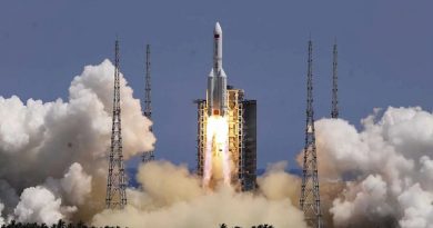 China lanza al espacio a Wentian, el primer módulo de investigación de su estación Tiangong