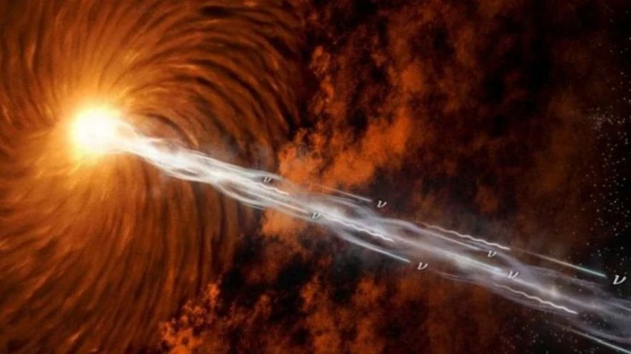 Descubren la misteriosa fuente cósmica de las partículas fantasmas extragalácticas
