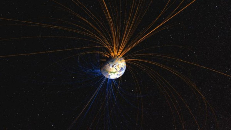 El núcleo interno de la Tierra evitó el colapso de nuestro campo magnético