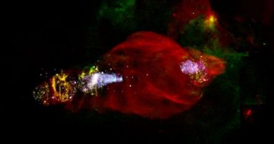 Descubren un acelerador de partículas a 17,000 años luz de la Tierra