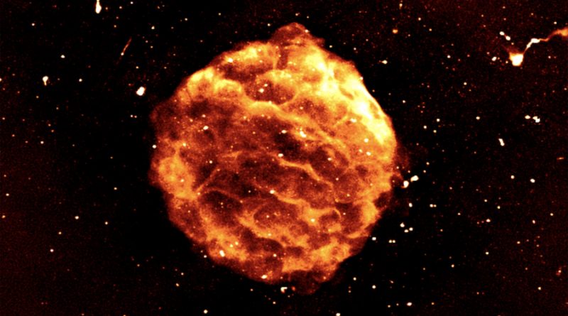 Supercomputadora genera una imagen con detalles sin precedentes de los restos de la explosión de una supernova