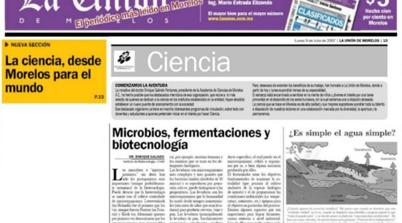 15 años difundiendo la Ciencia desde Morelos