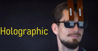 Crean un visor de realidad virtual que se asemeja a unas gafas comunes pero con dos antenas
