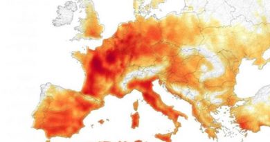 Los satélites de la ESA captan imágenes del calor extremo en Europa: hasta 55ºC en la superficie terrestre