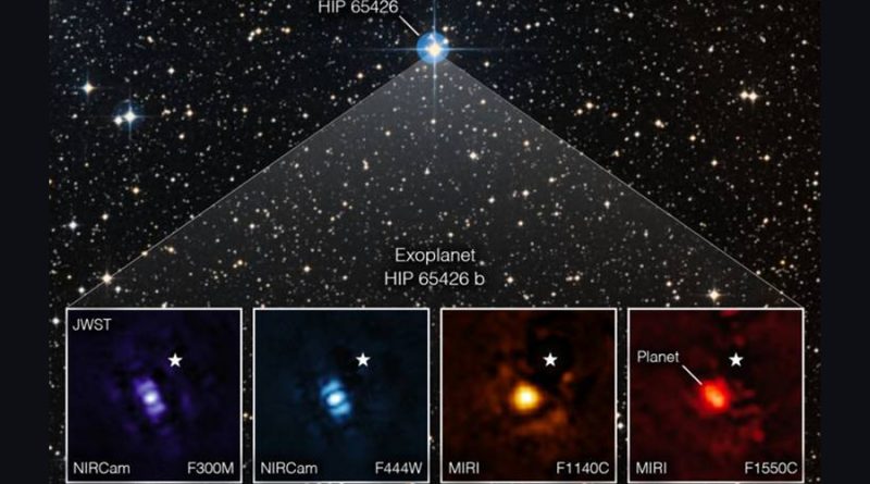 El telescopio Webb vuelve a sorprender: captura la primera imagen de un exoplaneta