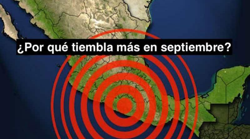 ¿Por qué tiembla más en septiembre en México? La ciencia responde