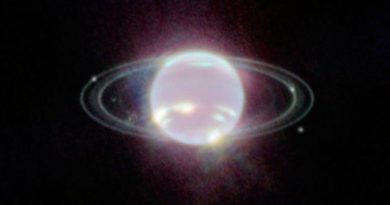 El James Webb capta la vista más clara de los anillos de Neptuno en décadas