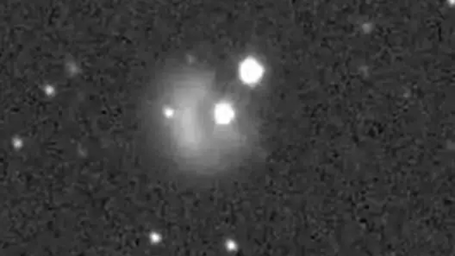 Primera imagen vía telescopio del impacto de DART contra un asteroide