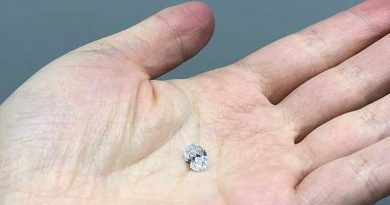 Un diamante revela agua abundante arrastrada al manto terrestre