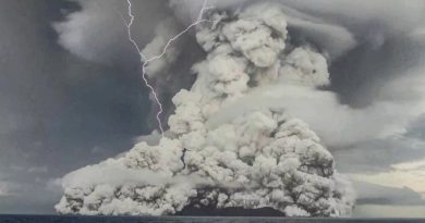 El volcán de Tonga liberó 50 millones de toneladas de vapor que podrían calentar aún más a la Tierra