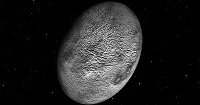 Así es Haumea, uno de los objetos más raros del Sistema Solar
